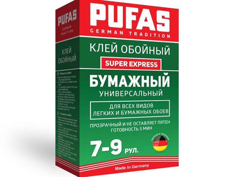 Обойный клей PUFAS GT Бумажный Super Express