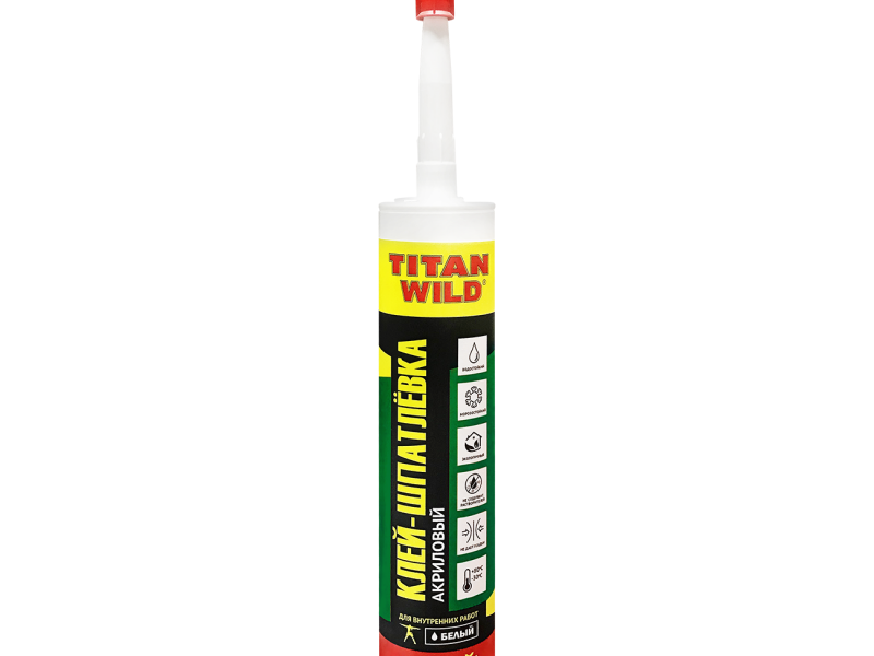 Titan Wild Клей-шпатлёвка акриловый 310 мл/440 гр.
